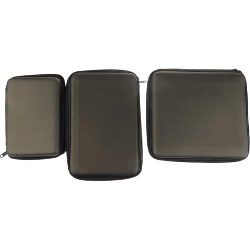 Fishing Tackle Box - Foam Padded Storage Case Zipper Protection Box for Fishing Bite Alarm and Accessories