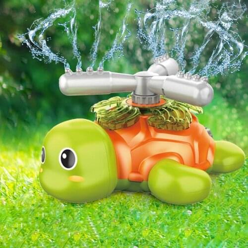 Summer Cool Fun Bath Toys Ball Water Squirting Turtle Sprinkler Sprinkler Baby Bath Shower Kids Toys Garden Lawn Water Park