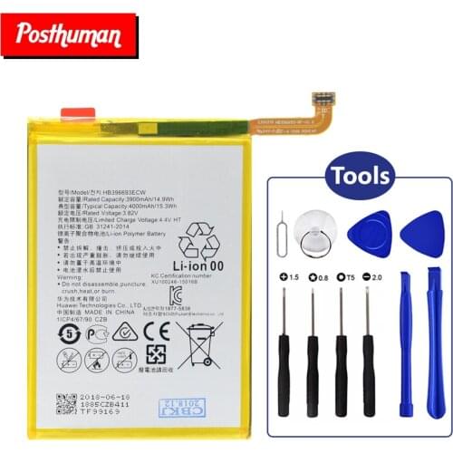 4000mah Lithium HB396693ECW Battery For Huawei Mate 8 NXT-CL00 AL10 L09 NXT-AL10 TL00 CL00 DL00 NXT-L09 NXT-L29 +Repair Tools