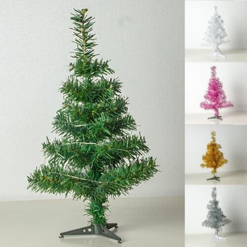 Reliable Simple Portable Xmas Pine Tree 5 Colors Christmas Pine Tree Durable for Table
