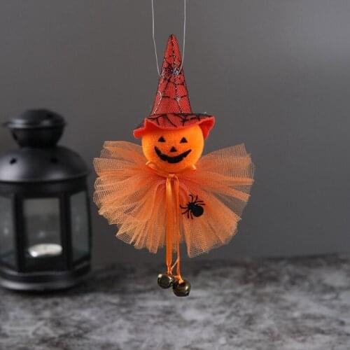 Halloween Trick Pendant for Halloween Party Trick or Treat Hanging Decoration Bright Colors Soft to Touch Durable