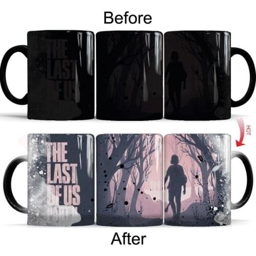 The Last of Us Part 2 Ellie Video Games Magic Color Changing Ceramic 11oz Coffee Mug Cup