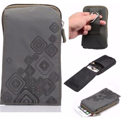 SUBIN Outdoor Sports Wallet Mobile Phone Bag Army Cover Case For Multi Phone Model Hook Loop Belt Pouch Holster Bag