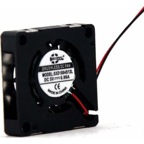 1pcs new 18*18*4mm cooling fan Nano Fan 1804 fan 1.8CM Turbo Blower Mini 5V Notebook Drone Fan 1.8cm fan replace RFB1804