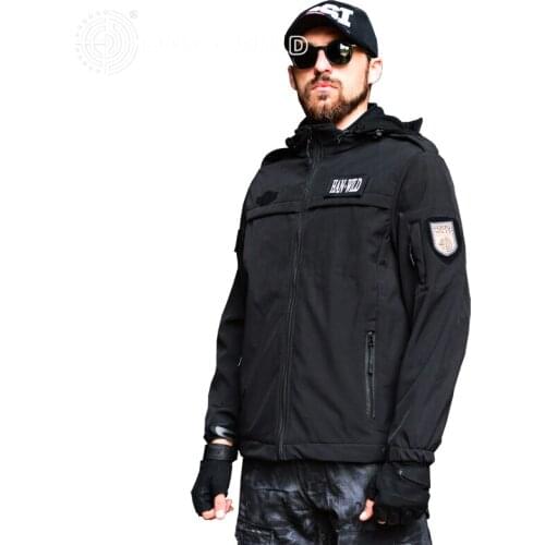 Spring Autumn Winter Men Outdoor Jackets Camouflage Hooded Army Hiking Tactical Military Coats Waterproof Windproof Windbreakers