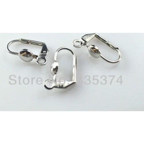 High quality !7*15mm Earring Clips/Hook Copper earring Findings accessories