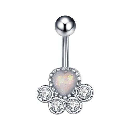 Womens Piercing Jewelry Goth Trend Fine Stainless Steel Woman Body Piercings Punk Rave Party Sexy Women Belly Button Rings