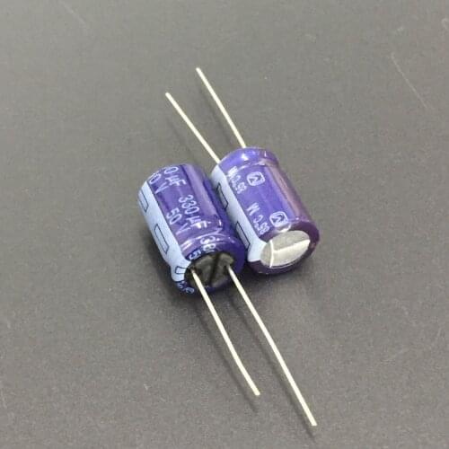 10pcs/100pcs 330uF 50V M Series 10x16mm High Quality 50V330uF Aluminum Electrolytic capacitor