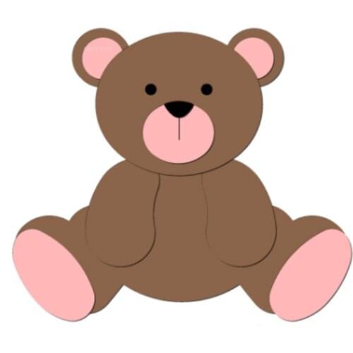 2021 New Bear Cutting Dies Wooden Dies Suitable for Common Die Cutting Machines on the Market