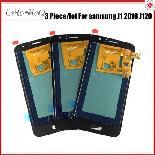 3 Piece/lot J120F LCD Display For Samsung Galaxy J1 2016 LCD J120 J120F J120M J120H J120DS LCD Touch Screen Digitizer Assembly