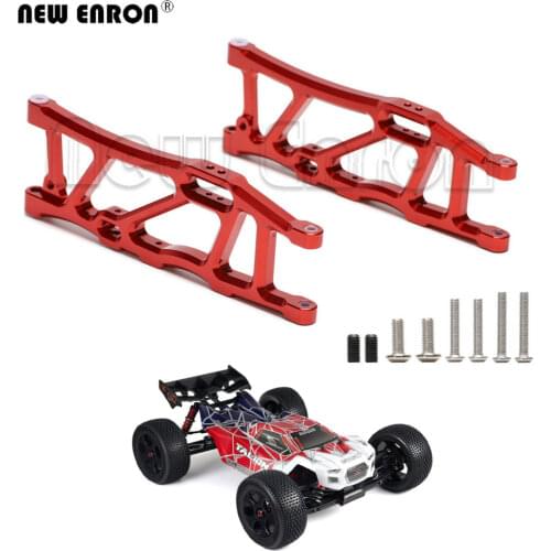 AR330249 1pair Alloy Rear Lower Suspension Arms Swing Arm For RC Car Parts 1/8 ARRMA 6S Series Kraton Outcast Talion Notorious