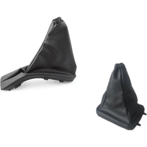 Car Styling Gear Shift Knob Parking Handbrake Gaiter Boot Cover Case Collar for Vauxhall Opel Astra II G Zafira A 1998-2010