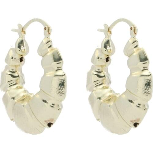 ELEGANCE11 2020 Exaggerated Gold Earrings Women Trending Big Earrings for Party Jewelry Gift for Girl