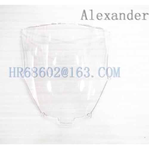 HotSale For Kawasaki ZX9R 2000 2001 2002 2003 2004 2005 ZX 9R 00 01 02 03 04 05 white Windshield WindScreen Double Bubble