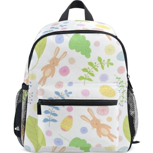 New Children Backpack Toddler Kids School Bag Backpack For Baby Kids Cute Print rabbit School bag boy girl light Bag