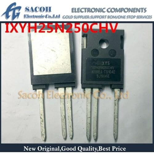 Free Shipping 1Pcs IXYH25N250CHV IXYH25N250 or IXYH30N450HV TO-247 25A 2500V XPT High Voltage IGBT