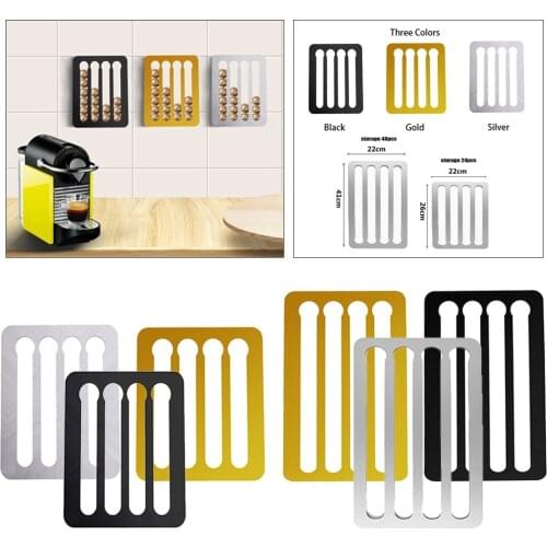 Nespresso Coffee Capsule Holder Stand Rotatable Coffee Pod Storage Shelves Accessories Bar Decor Station Kitchen For Nespresso