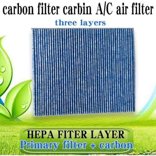 Carbon filter carbin A/C air filter for Hyundai SantaFe Sonata Azera Kia K5 K7 Optima Sedona Cadenza GMC Terrain Saturn Vue etc