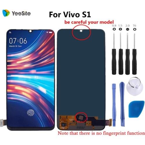 Yeesite Original LCD Screen for Vivo s1 LCD Display and with Touch Screen Digitizer Assembly+Free Tools