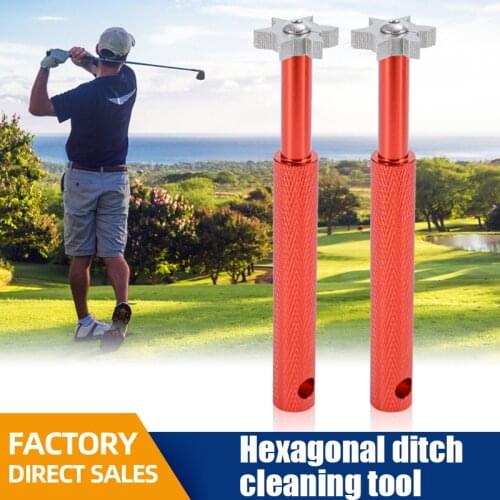 Factory Sale Golf Groove Sharpener Cleaning Tool Planer Cutter Golf Club Cleaner Wedge Tool for Cleaner Golf Club Golf Supplie