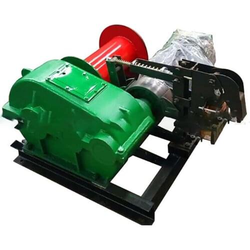 1.0T Automatic Heavy Duty Winch Electric Winch Wire Rope Hydraulic Electromagnetic Hydraulic Brake Lift Winch High speed