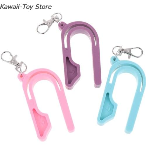1PC NEW Plastic The Car Seat Key Easy Car Seat Unbuckle Child Safety Belt Keychain Tool Unlock Automobiles Interior Accessories