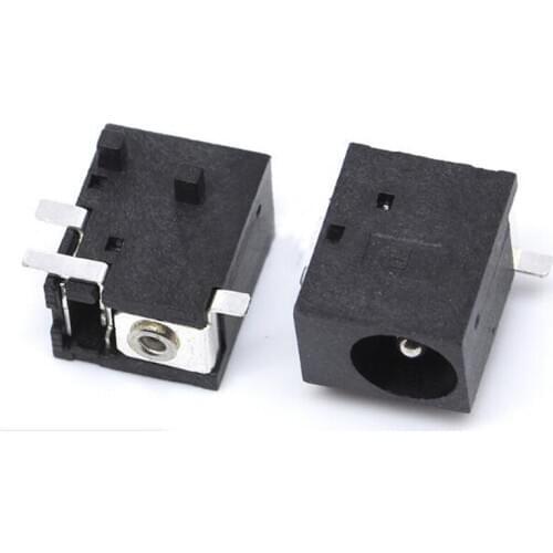 10pcs DC power outlet DC-044/DC044 Core 2.0mm 3-foot SMD DC power jack connector