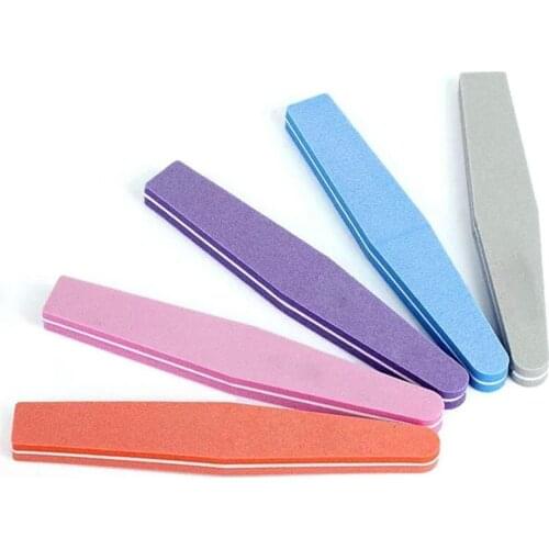 5 pcs Colorful Manicure Pedicure Nail File Set