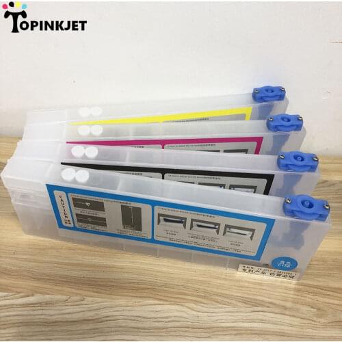 Newest ink cartridge roland mimaki 220ml refilling ink cartridge dx5 head ink refillable cartridges
