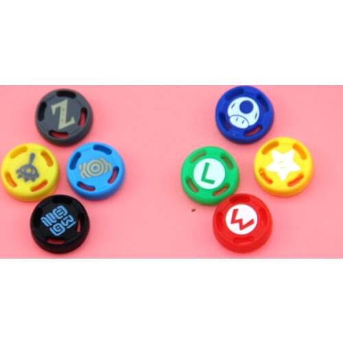 For Switch NS SXPro 3D Analog Joystick Caps Silicon Thumb Grips for Nintend Switch Console Screen Protector Tempered Glass Film