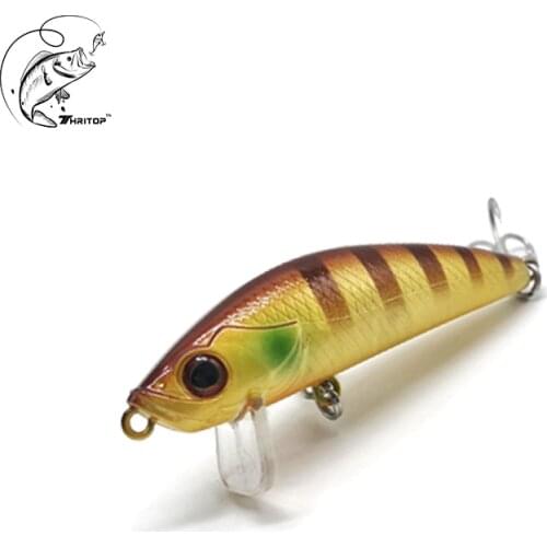 Thritop Hot Minnow Fishing Bait TP114 High Quality Wobblers 6.2G 65MM 5 Colors For Optional Hard Lure Pike & Bass Bait