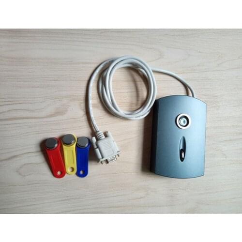 RS232 TM RFID Copier Duplicator RW1990 TM1990 TM1990B ibutton DS-1990A I-Button TM card Reader