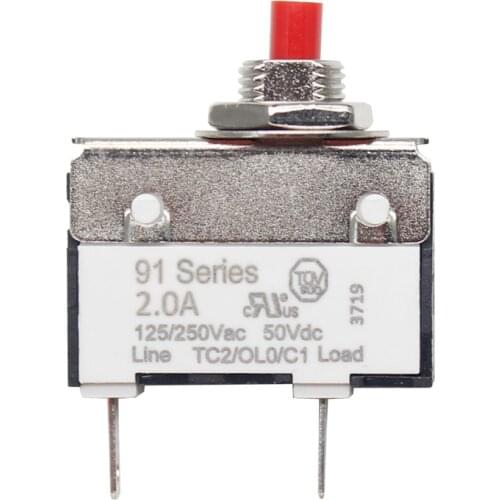 100% Kuoyuh of 91 series 2.0A Miniature Circuit breaker with Overload protector switch