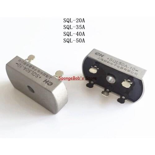3Pcs/Lot SQL20A Bridge Rectifier 3 Phase Diode 20A Amp 1000V