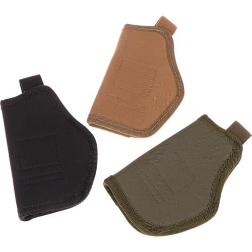 Nylon holster waistband holster carrying hidden leather case clip metal belt gun set air gun hunting gun bag