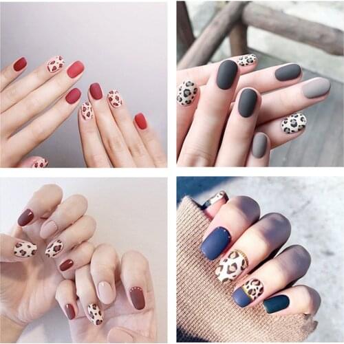 Newest Fashion Style 3D nail art sticker Water Transfer Leopard Animal Series Decals Tool DIY Nail Decoration Z031