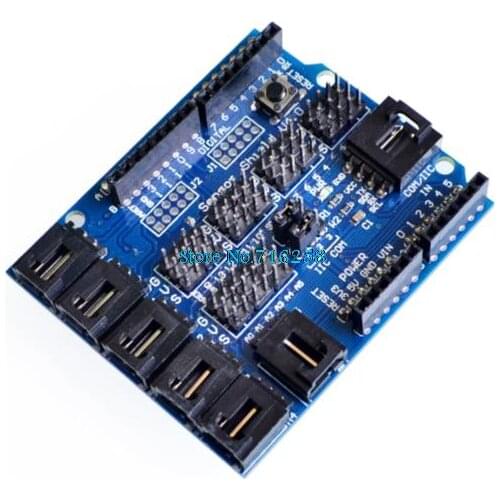 New Sensor Shield V4.0 digital module UNO Mega 2560 Duemilanove AVR, High quality