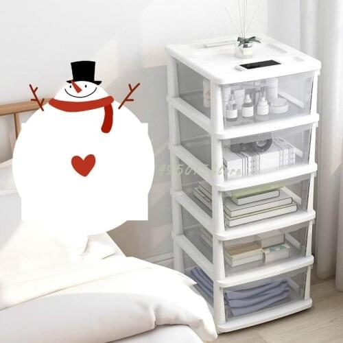 Transparent Storage Bedside Cabinet Drawer Type Bathroom Narrow Gap Storage Storage Box Kitchen Gap Rack