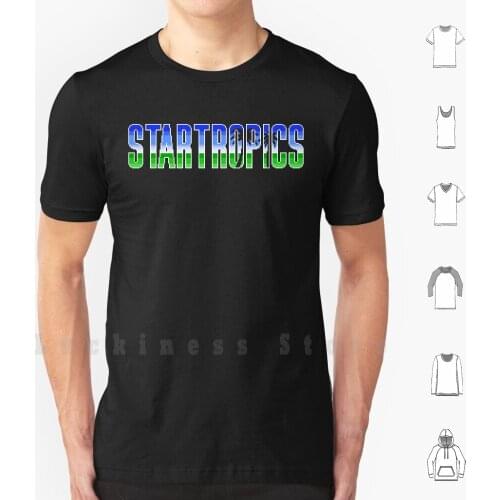 Startropics ( Nes Title Screen ) T Shirt DIY Cotton Big Size S-6xl Startropics Star Tropics Nes Nintendo Zodas Revenge Kid
