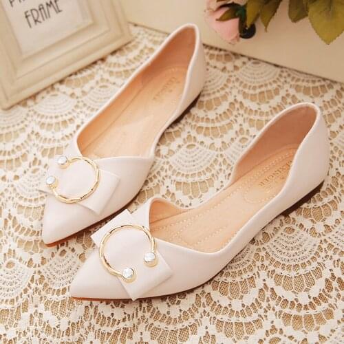 Flat single shoes women 2020 summer new evening shoes wild side air pointed shallow mouth peas shoes shoes scoop shoes
