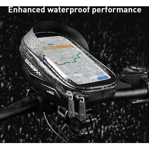 WHEELUP Bike Cycling Touchscreen Bag Top Front Tube Frame Bag TouchScreen Phone Case Waterproof Bicycle Accessories