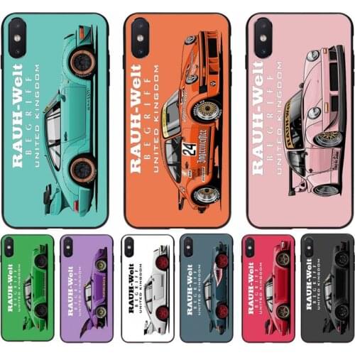 Japan sports car jdm drift RWB 911 964 933 Phone Case for iphone 11 12 mini Pro Max X XS MAX 6 6s 7 8 plus 5 5S 5SE XR SE2020