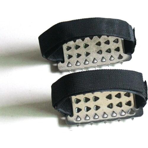 Ice Gripper Ice Climbing Spikes Grips 26 Teeth Cover Anti Camping Shoes Climbing Crampon Cleats Slip Accessories
