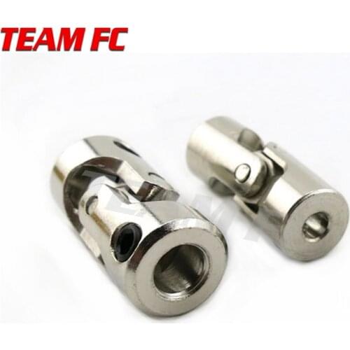 2pcs 5*8 6*8mm Boat Metal Cardan Joint Gimbal Couplings Universal Joint Connector Model DIY Motor Shaft Fitting Accessory S28