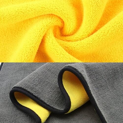 30 * 30cm Super Absorbent Car Wash Cloth Microfiber Towel for Mercedes-Benz Series-A B C E S G M ML GLK CL CLK CLS GL GLK R SL
