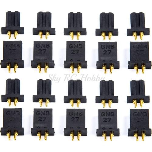 NEW Gaoneng GNB 27 Connector Female Male Plug Adapter GNB27 For Racing Models Multicopter Fixed Board DIY Spare Part