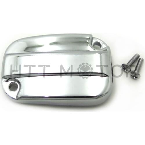 Aftermarket free shipping motor parts Chrome Front Brake Fluid Reservoir Cap For 07-15 Harley Electra Glide Road King