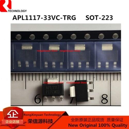 APL1117-33VC-TRG APL1117-33VC-TRL APL1117-33VC-TR APL1117-33VC APL1117 APL1117-3.3V 1A LOW DROPOUT VOLTAGE REGULATOR Neworiginal