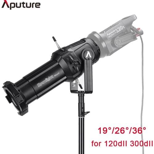 Aputure 19° 26° 36° Bowens Spotlight Mount Set modifiers for 300d II 120d II lighting fit Bowens mount lights