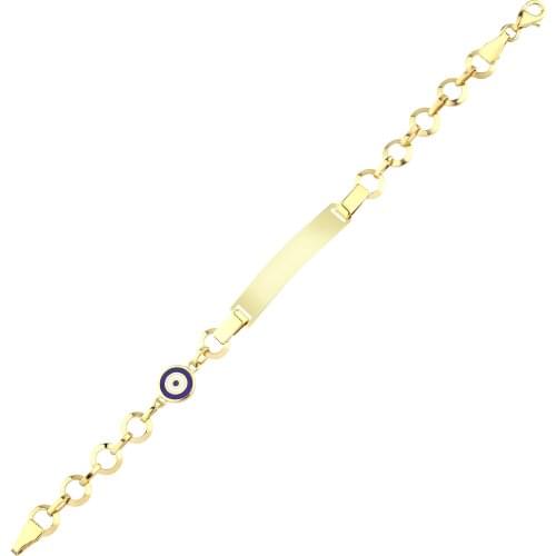 14k Kids Tag W4B26092